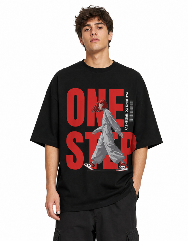 One Step Oversized Tee