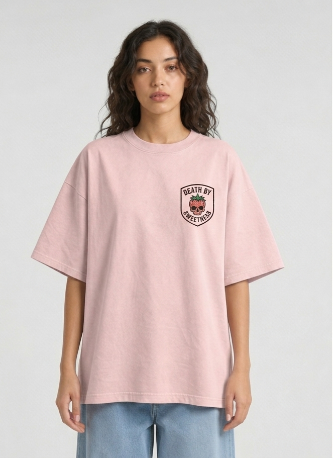 Strawberry Oversized Tee