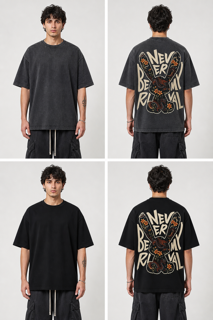 Never Be My Rival Oversized Tee