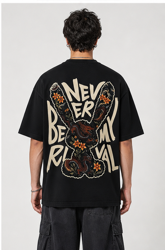 Never Be My Rival Oversized Tee