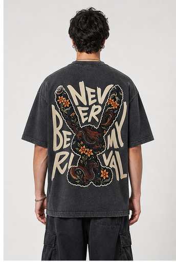 Never Be My Rival Oversized Tee